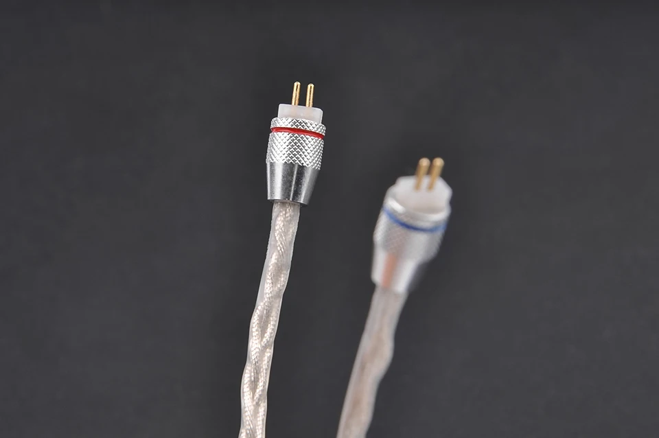 AK плотным верхним ворсом KZ ZS3 ZS5 ZS6 кабель 2pin 0,75 мм обновлен с серебряным покрытием кабель наушников обновления кабель для наушников Наушники KZ ZS4 ZSA ED16