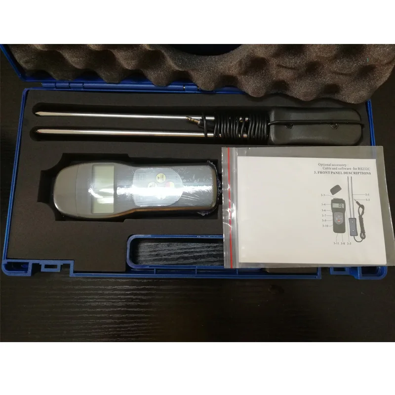 Измеритель влажности зерна MC7825G MC-7825G 6-30% 36 зерен тестер воды для кофе какао-бобов
