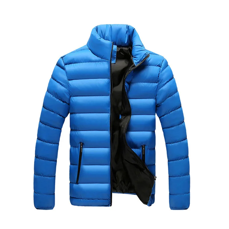 M-5XL зимние куртки Для мужчин 2018 новый бренд Повседневное s Парка на пуху хлопковое