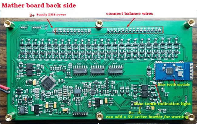 24S 120A смарт-плата lipo литий-полимерная BMS/PCM/PCB плата защиты батареи для 24 пакета 18650 литий-ионный аккумулятор(ANT BMS