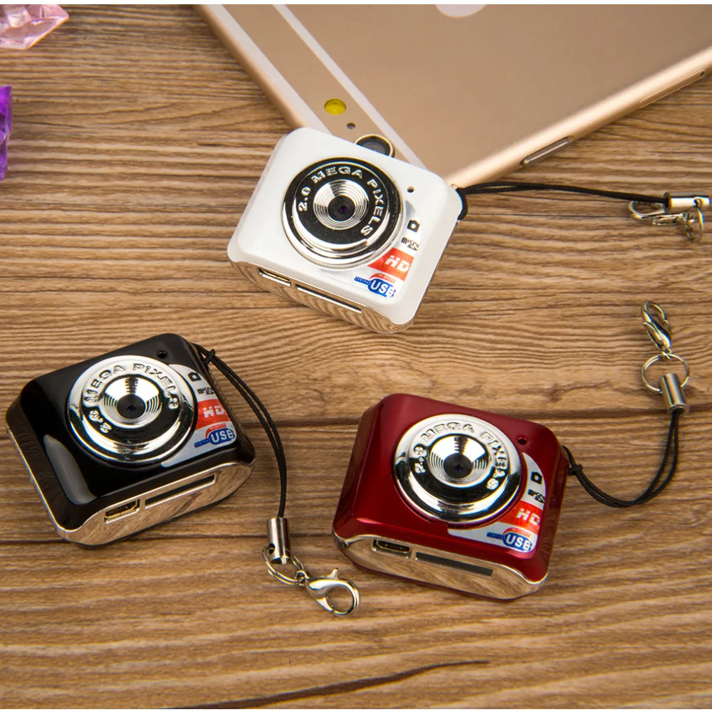 Горячая Микро Портативный HD Мегапикселей Карманный Видео Аудио Цифровой Камеры