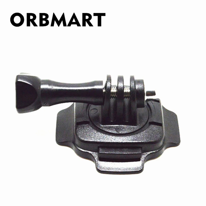 Крепление для шлема с поворотом на 360 градусов ORBMART замком и наклейкой 3 м