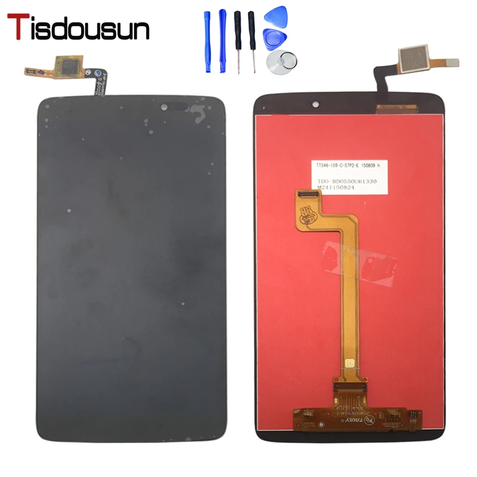 ЖК дисплей для 5 &quotAlcatel One Touch Idol 3 6045 OT6045 кодирующий преобразователь сенсорного