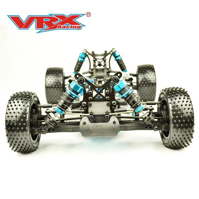 VRX Racing 1/10 scale SPIRIT PRO Багги роликовый комплект версия без электроники, с прозрачным корпусом