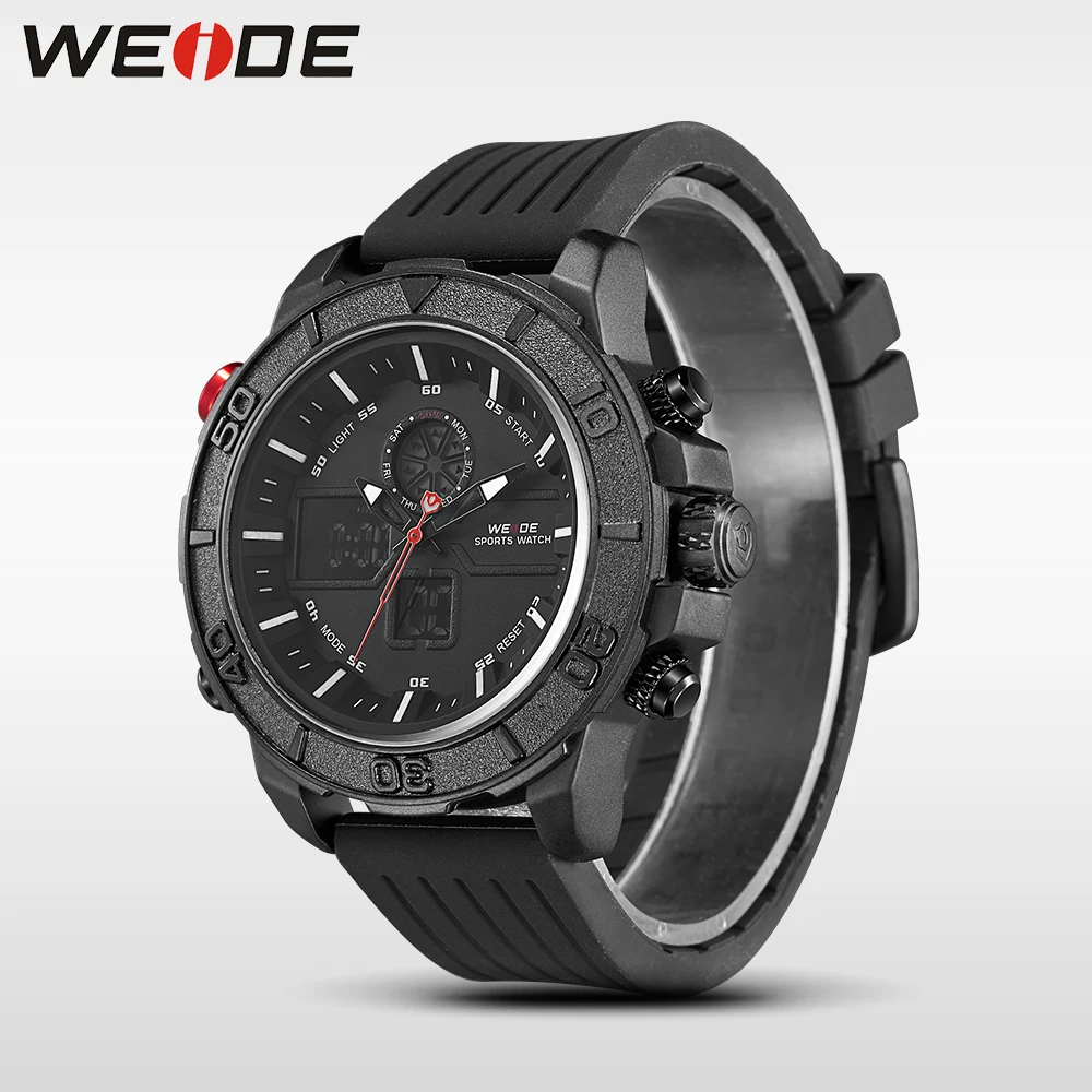 WEIDE оригинальные брендовые Роскошные модные повседневные силиконовые часы