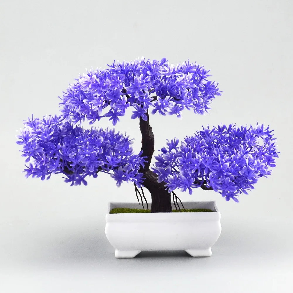 1 шт. искусственный Карликовые деревья дерево приветствуя растений в горшках