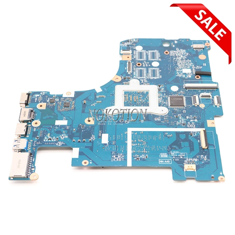 Материнская плата NOKOTION BMWD1 для ноутбука lenovo ideapad 300 17ISK SR2EX Pentium 4405U материнская
