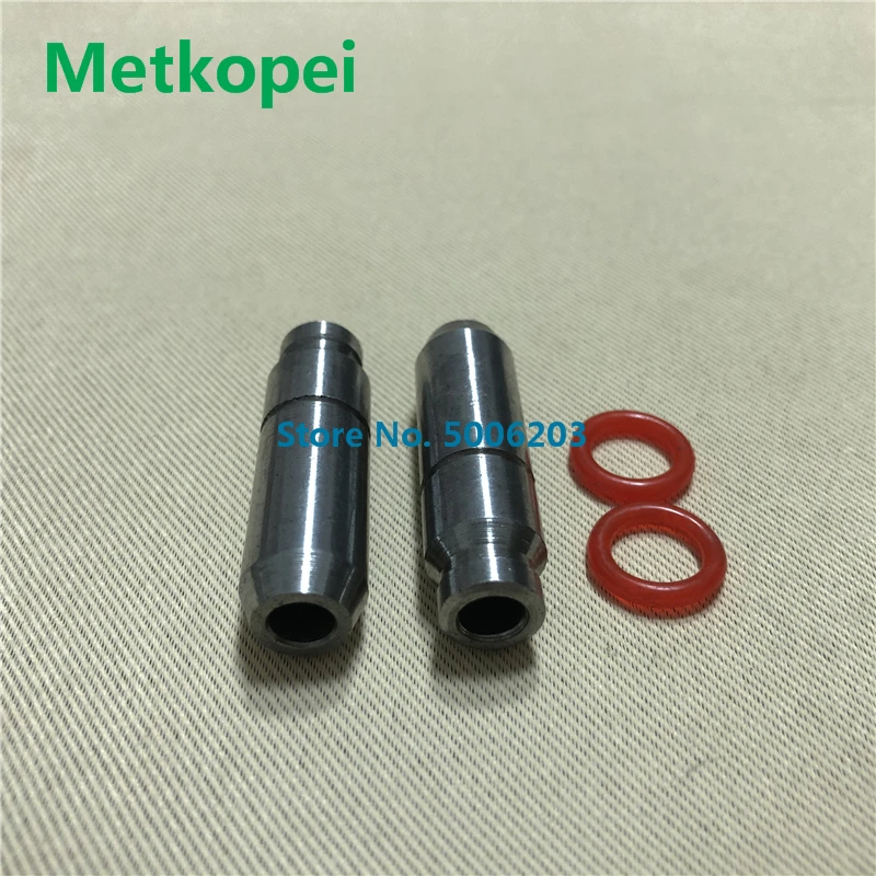 Скутер GN125 GS125 DR125 5,5 мм Шток Клапана Двигателя с сальником и клапан впускной выхлоп направляющий канал для Suzuki 125cc GN 125