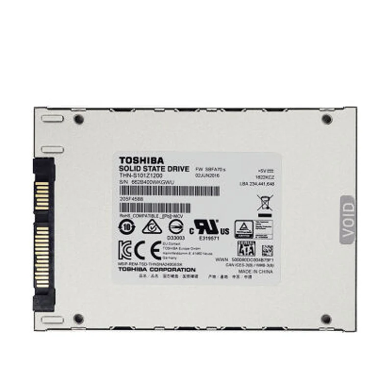 Toshiba SSD 240GB Capacity 2.5 Inch High Speed SATA3.0 Internal Solid State Drive SATA 3.0 Port Drives for Laptops/Desktop |