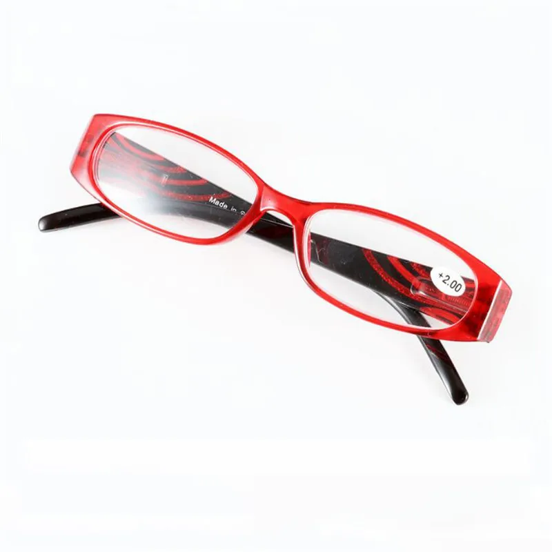 New Ladies Reading Glasses Simple Full Frame Plastic Elderly Presbyopia Resin Lenses Bags Women 1.0-3.5 R054 | Аксессуары для