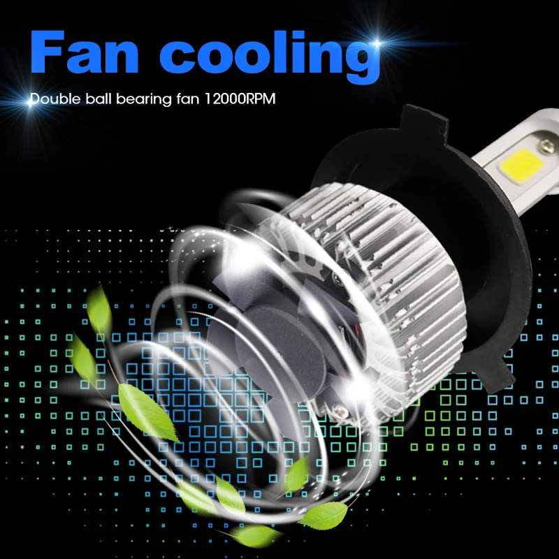 CARLitek Diodes Led H4 H7 H11 H1 автомобильный головной светильник лампы рядом с дальним