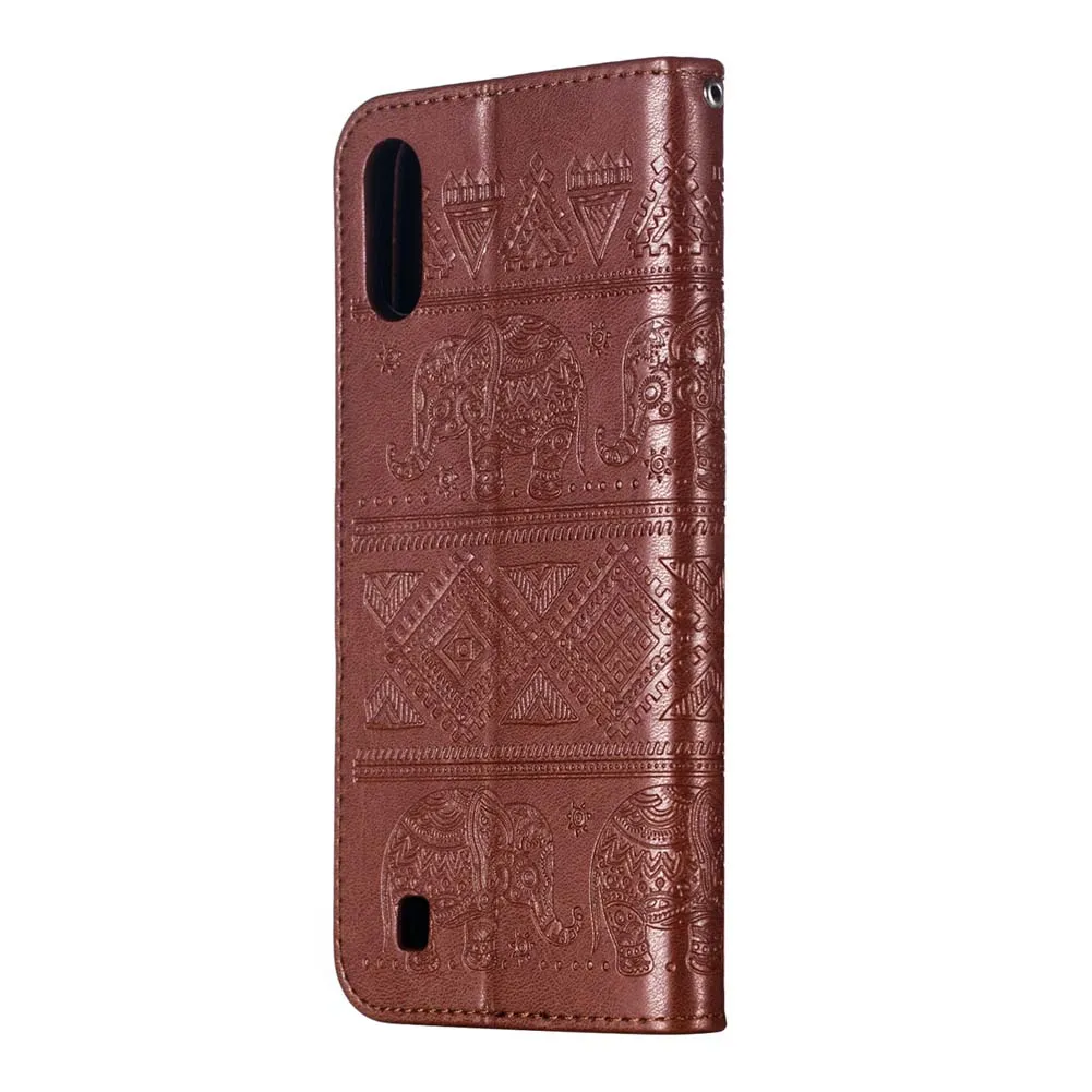 Флип чехол для Samsung Galaxy A10 A 10 2019 SM A105F/DS A105G/DS A105 кожаный чехлы