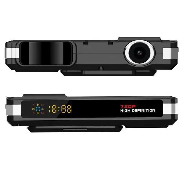 Car DVR Camera+Radar Detector STR8500 HD 720P 30FPS 2.0&quotLCD Logger Video Registrator Russian Voice with laser+GPS Free Shipping |
