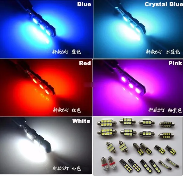 10 pcs X 100% canbus error free LED bulb Interior dome map Light Kit Package for EOS (2007-2013) | Автомобили и мотоциклы