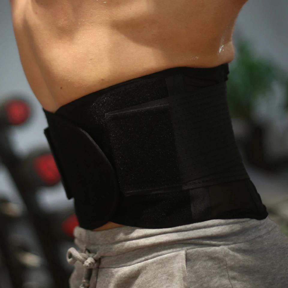 New 2018 professional sport orthopedic back support belt waist adjustable slimming S M L XL XXL | Красота и здоровье