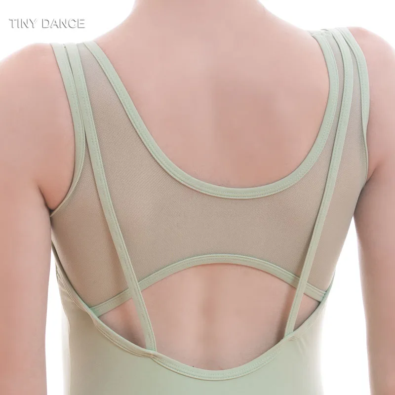 Женское балетное танцевальное платье мягкое Сетчатое трико тренировочная