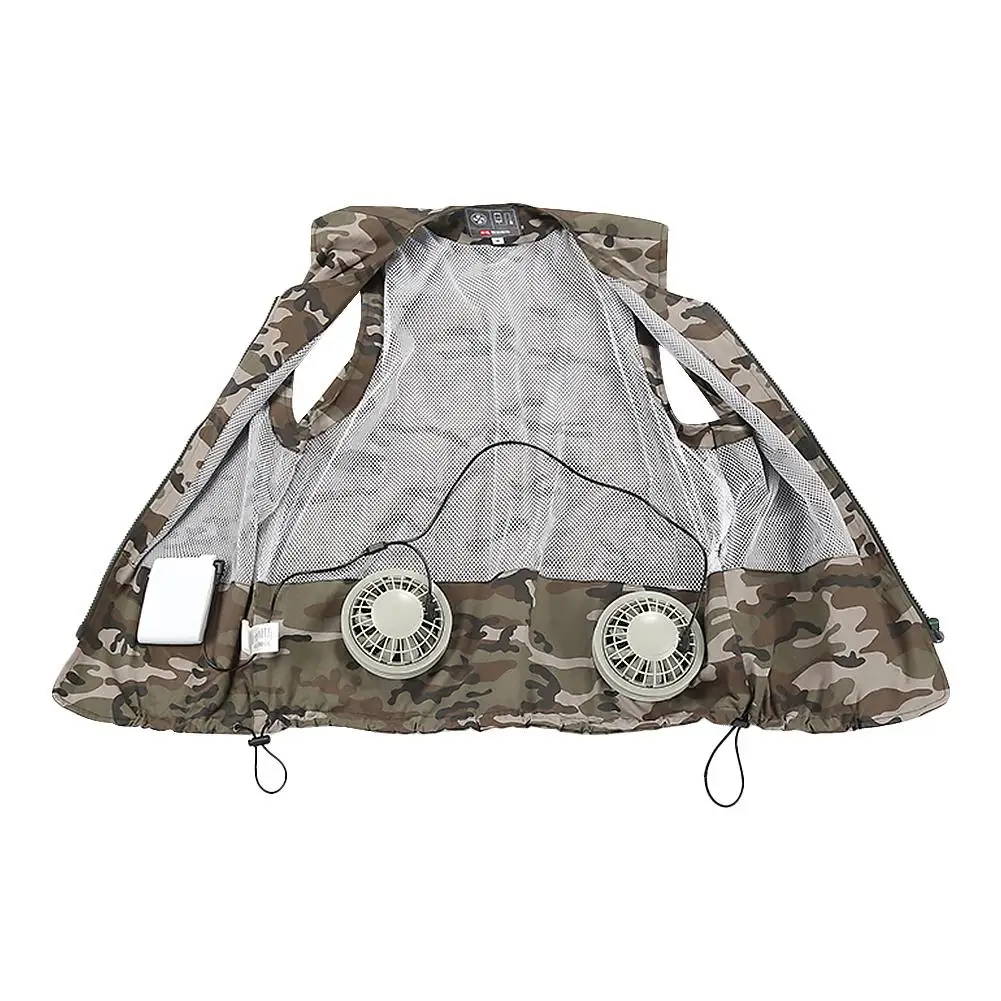 

Outdoor Sports Summer Body Cooling Ice Vest Bag Air Conditioning Clothing Cooling Ice Vest For Outdoor Fishing Kitchen Factory