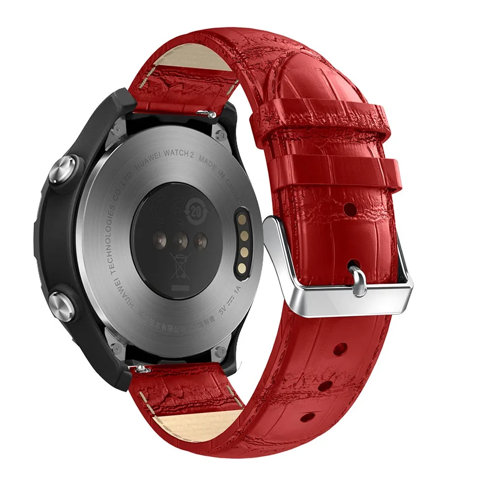 Leather Watchband Smart Watch accessories Men Women Band Wrist Strap For Huawei 2 Drop Shipping | Электроника
