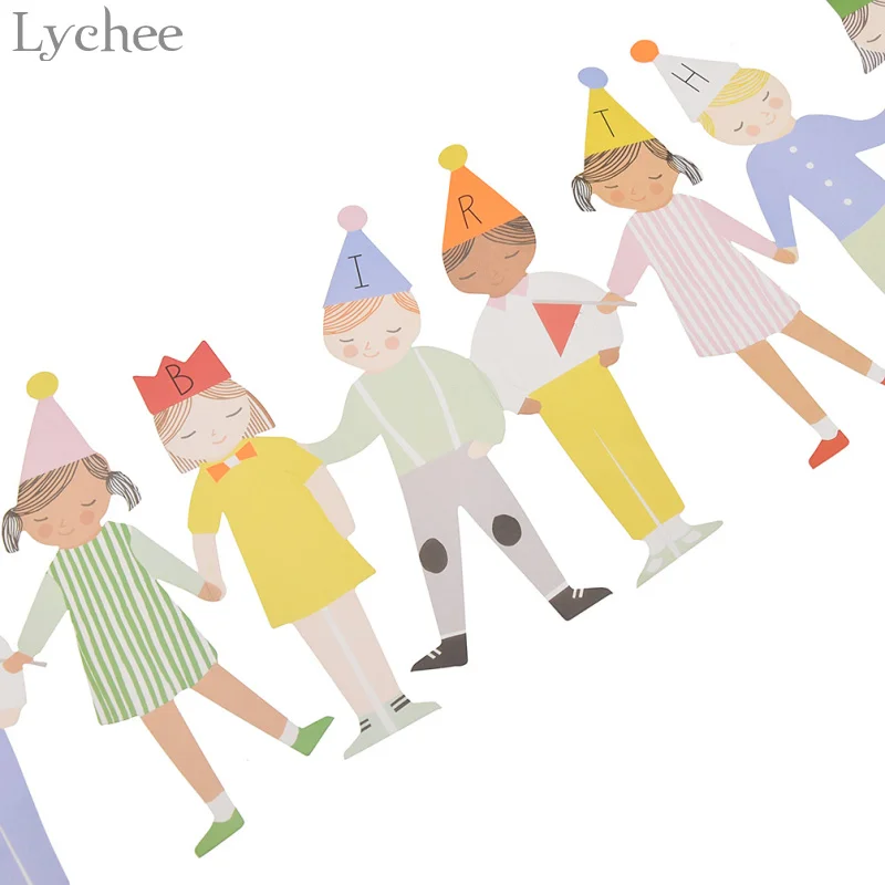 Lychee ручной работы 3D поздравительная открытка с днем рождения подарок для детей