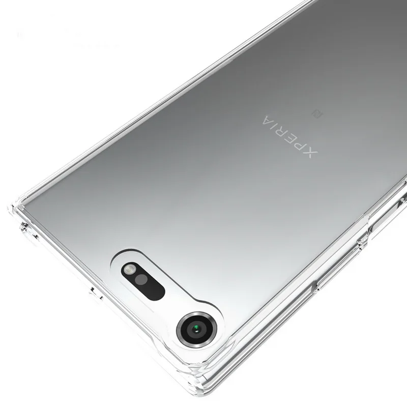 Для sony Xperia XZ Премиум чехол G8142 TPU+ PC акриловый прозрачный Гибридный чехол для телефона прозрачный кристалл Fundas для sony XZP E5563