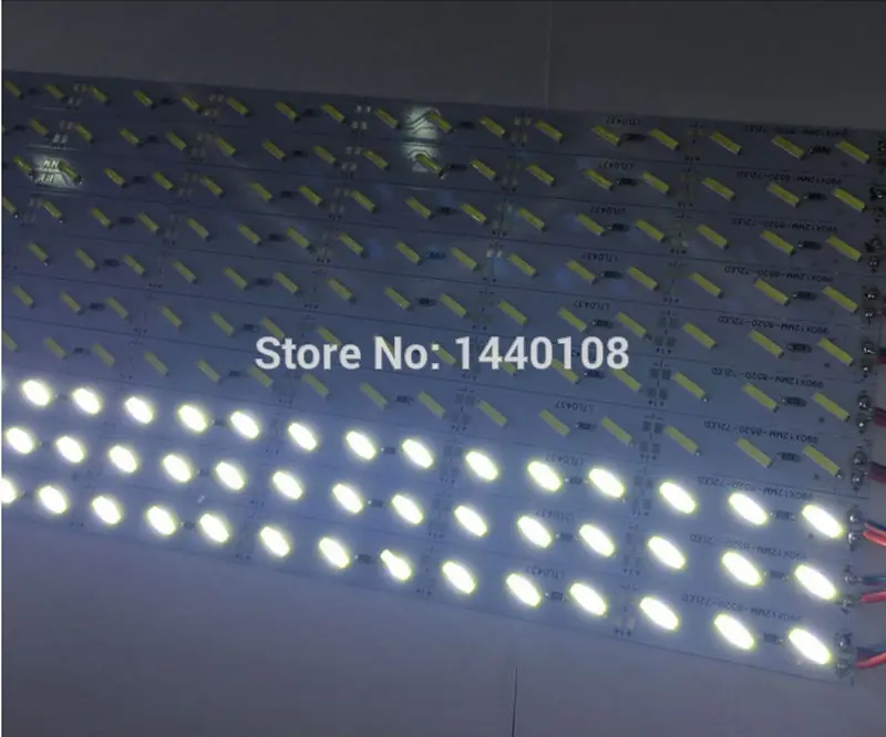 Бесплатная DHL samsung чип 25 Вт 200 шт./лот 8520 SMD светодиодный бар свет DC12V белый/холодный