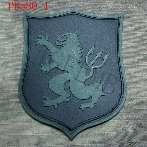DEVGRU военные тактические 3Д нашивки из ПВХ для морального духа Золотая команда Рен