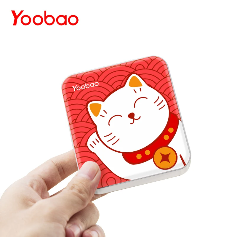 Yoobao M4 10400 мАч телефон Зарядное устройство с двумя портами USB Выход Портативный