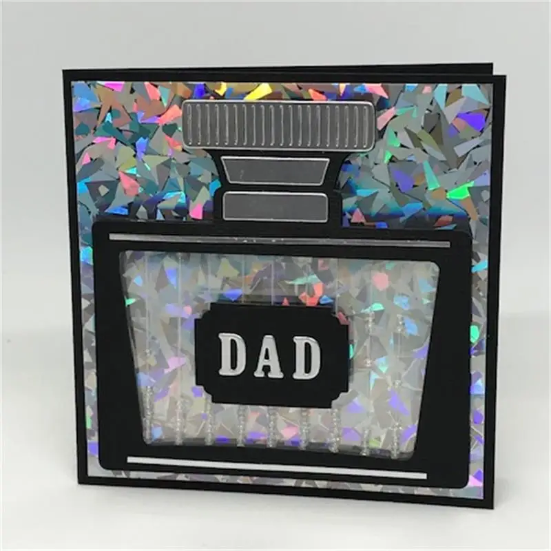 Мужские шейкеры для флаконов духов металлические режущие штампы DIY штамп