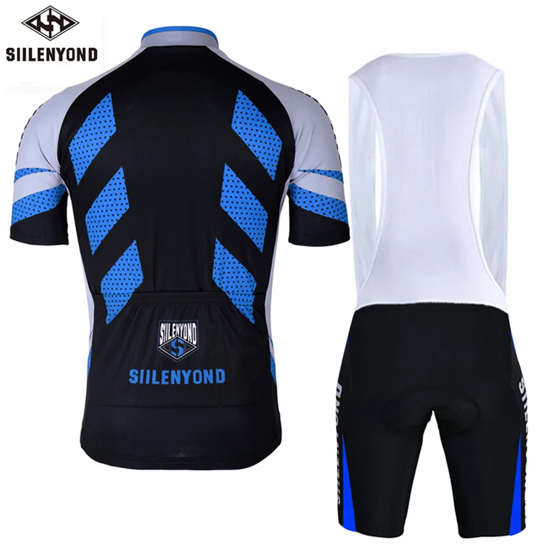 SIILENYOND Велоспорт Джерси Mtb езда на велосипеде Набор велосипедная одежда Roupa Ciclismo