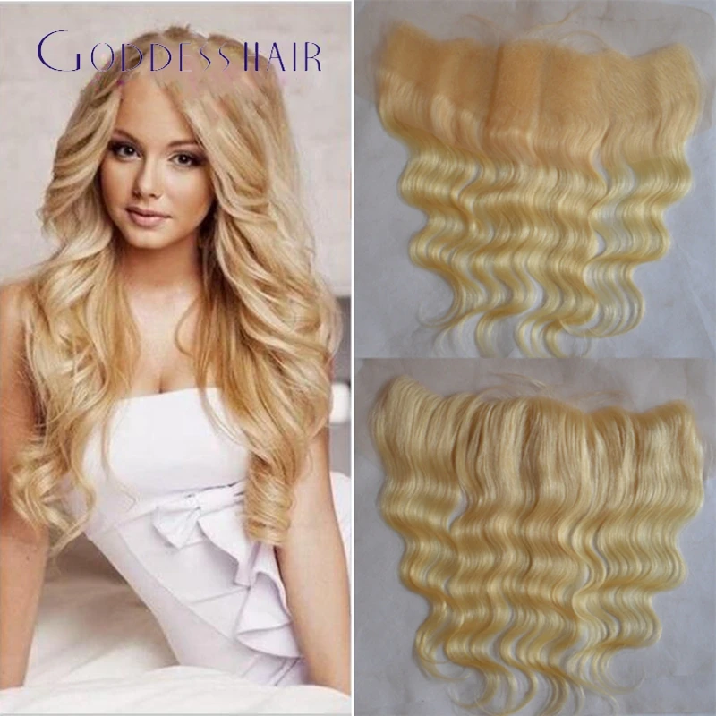 613 # тон русый фронтальная закрытие с ребенком волос на теле волны блондинка