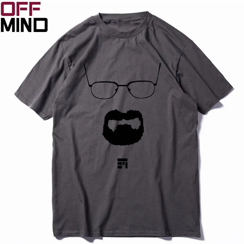 BR0131OM-TS OFFMIND, хлопок, короткий рукав, heisenberg, Мужская футболка, летняя, свободная, breaking bad, Мужская футболка, крутая футболка, футболки BR0131 - Цвет: BR0131OM-TS