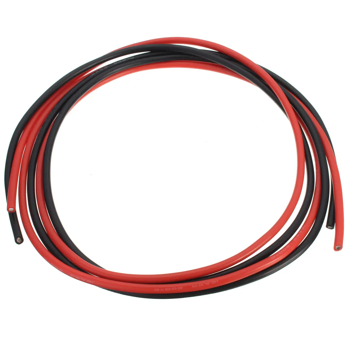 Гибкие многожильные медные кабели 12AWG 3 метра с силиконовой проволокой для цепи RC