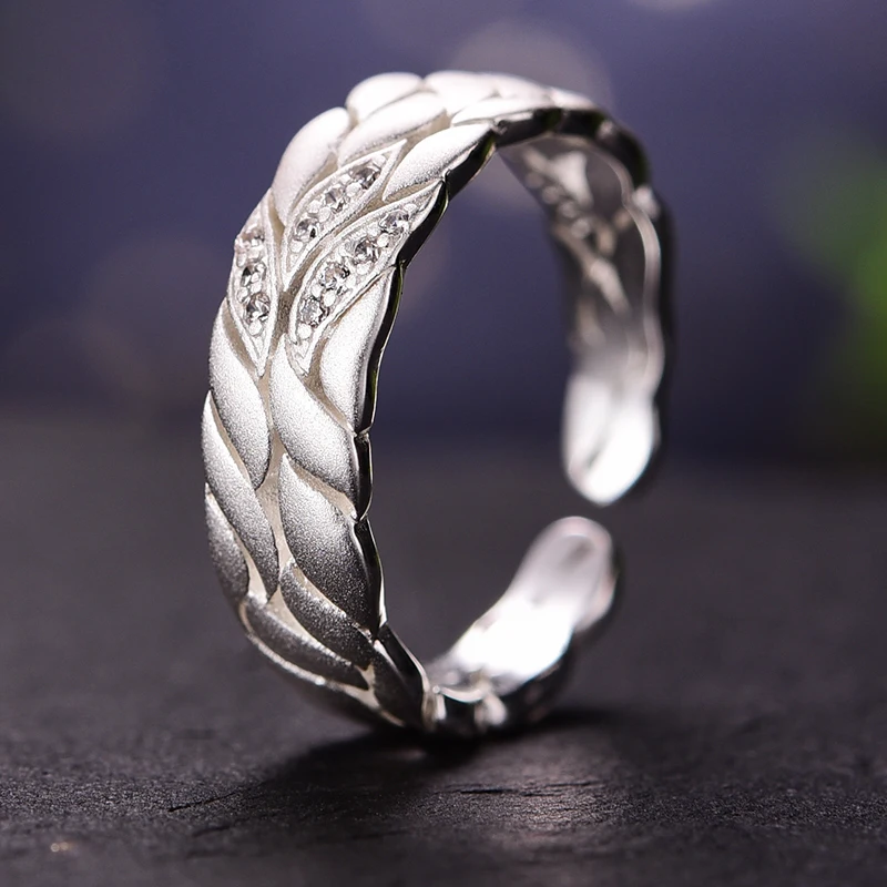 Женское кольцо с лепестками цветка астры Lotus Fun дизайнерское ювелирное изделие