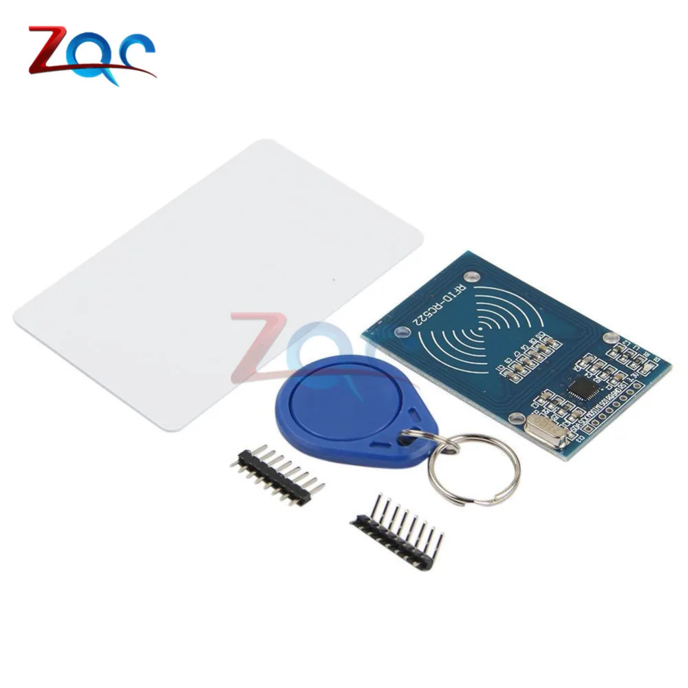 RFID RC522 флэш-модуль наборы S50 13 56 МГц 6 см с бирками SPI запись и чтение для Raspberry Pi Arduino
