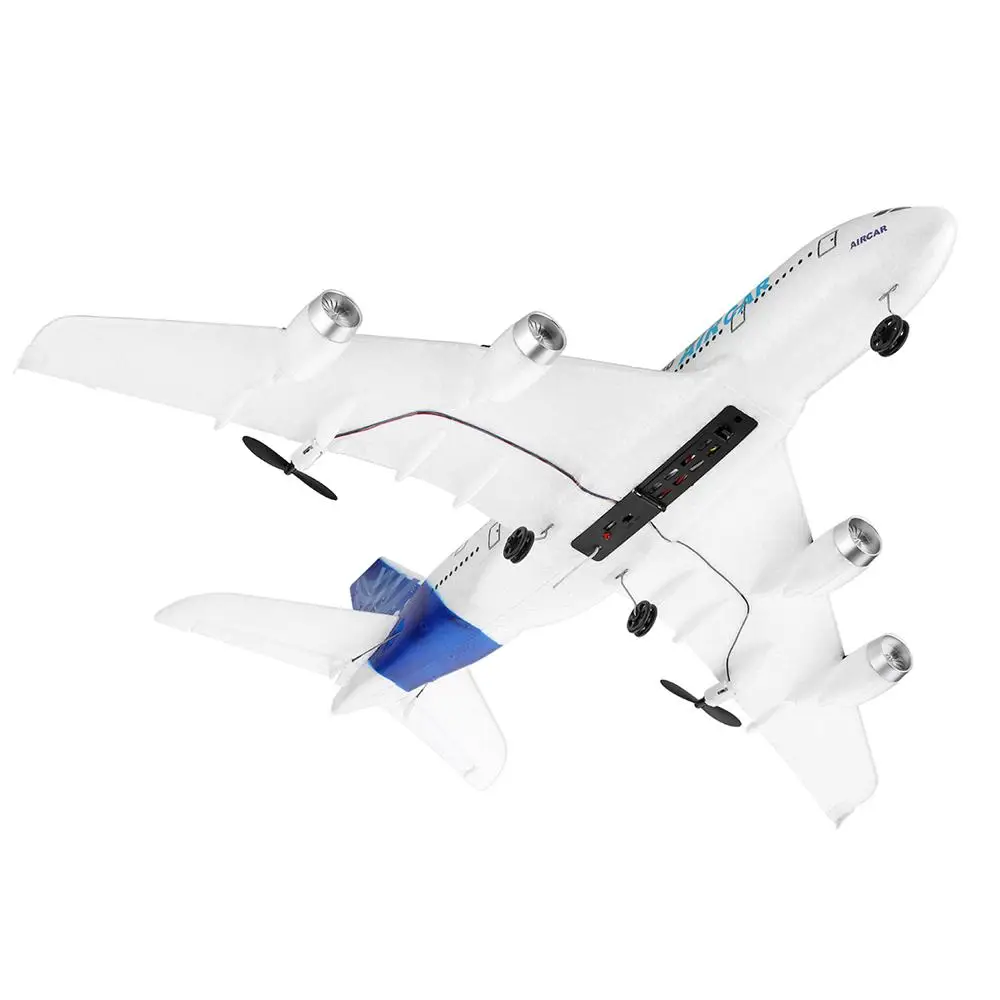 RC воздушный пассажирский самолет A380 самолет 2,4G 3CH моделирование EPP фиксированное крыло дистанционное управление самолет открытый RC самолет игрушки