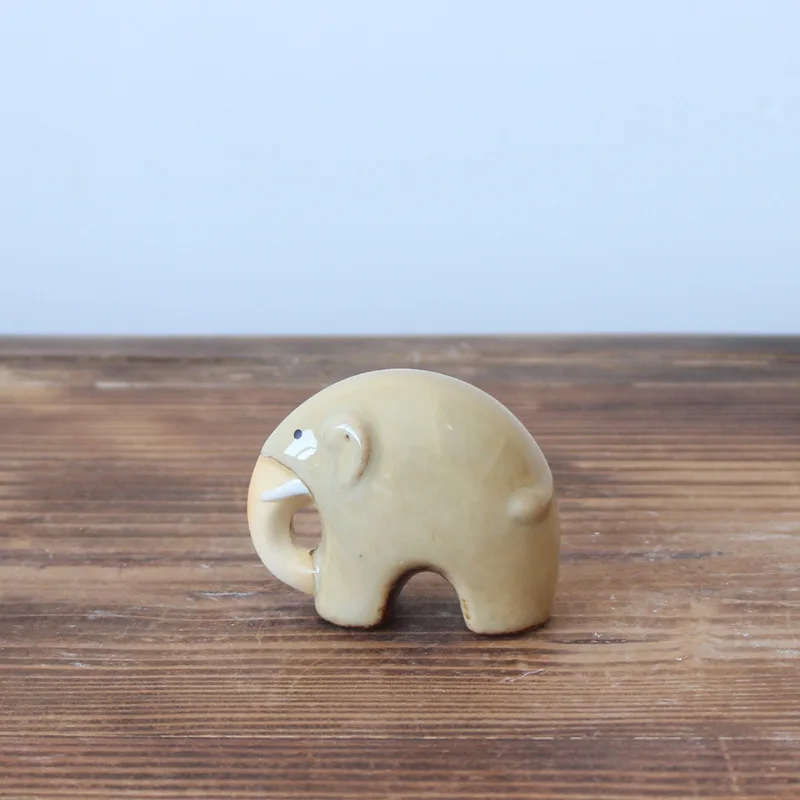 2 шт. украшения для дома Elephont новая печь керамика матери и ребенка ручная работа