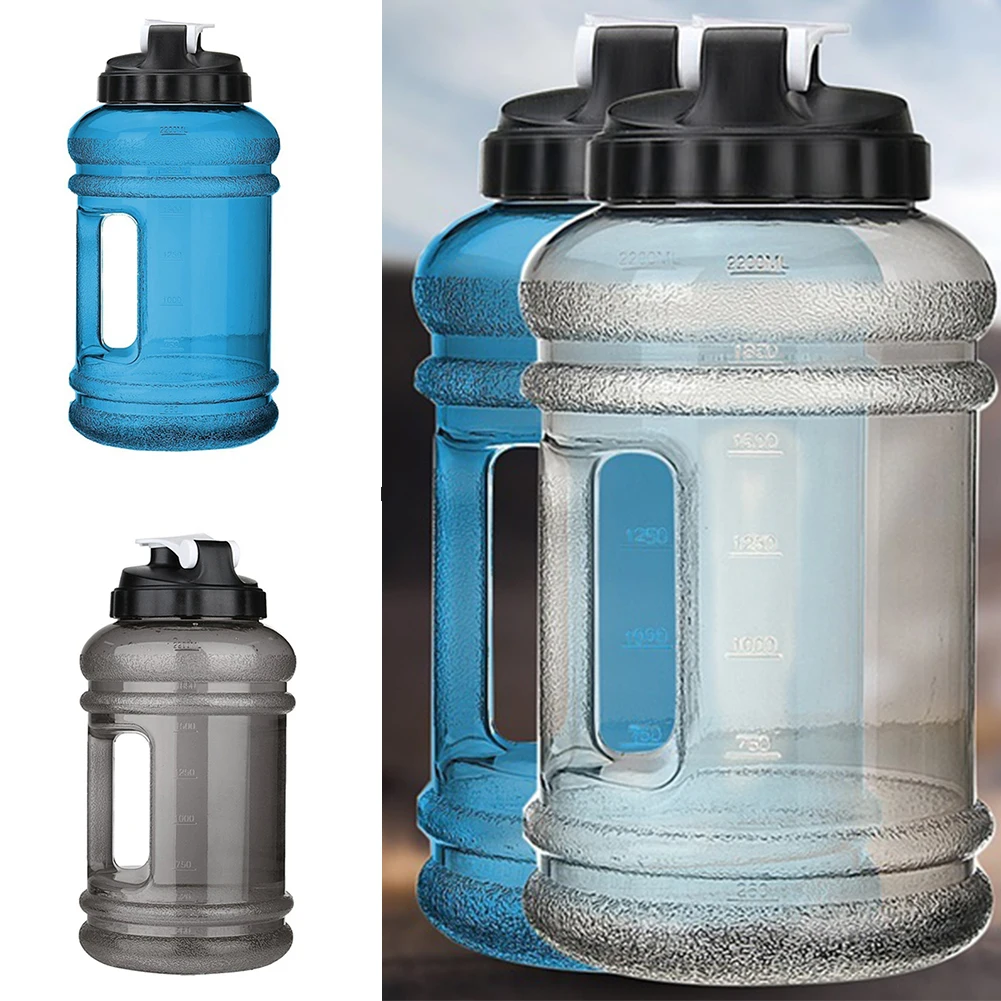 2.2L Пластик чайник фляга чашки для спорта прогулок на свежем воздухе походов