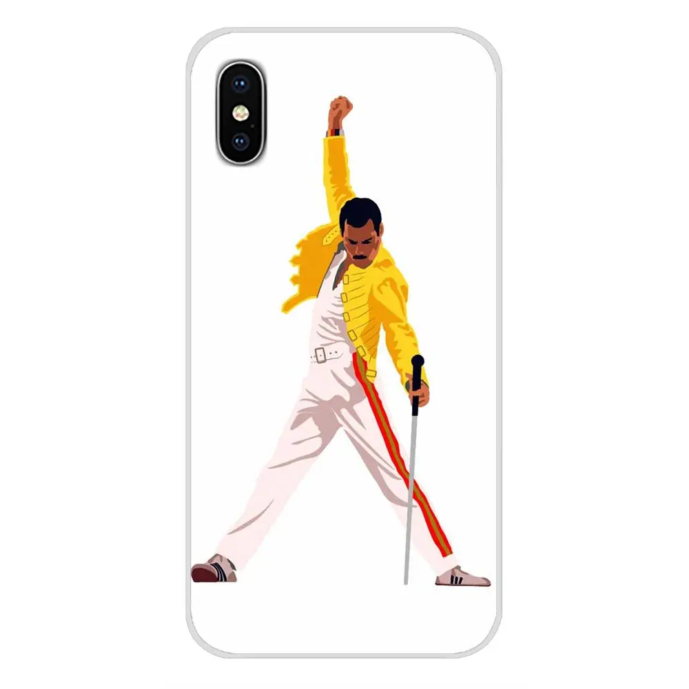 Для Motorola Moto X4 E4 E5 G5 G5S G6 Z Z2 Z3 G3 G2 C Play Plus Аксессуары чехлы для телефонов Freddie Mercury Band