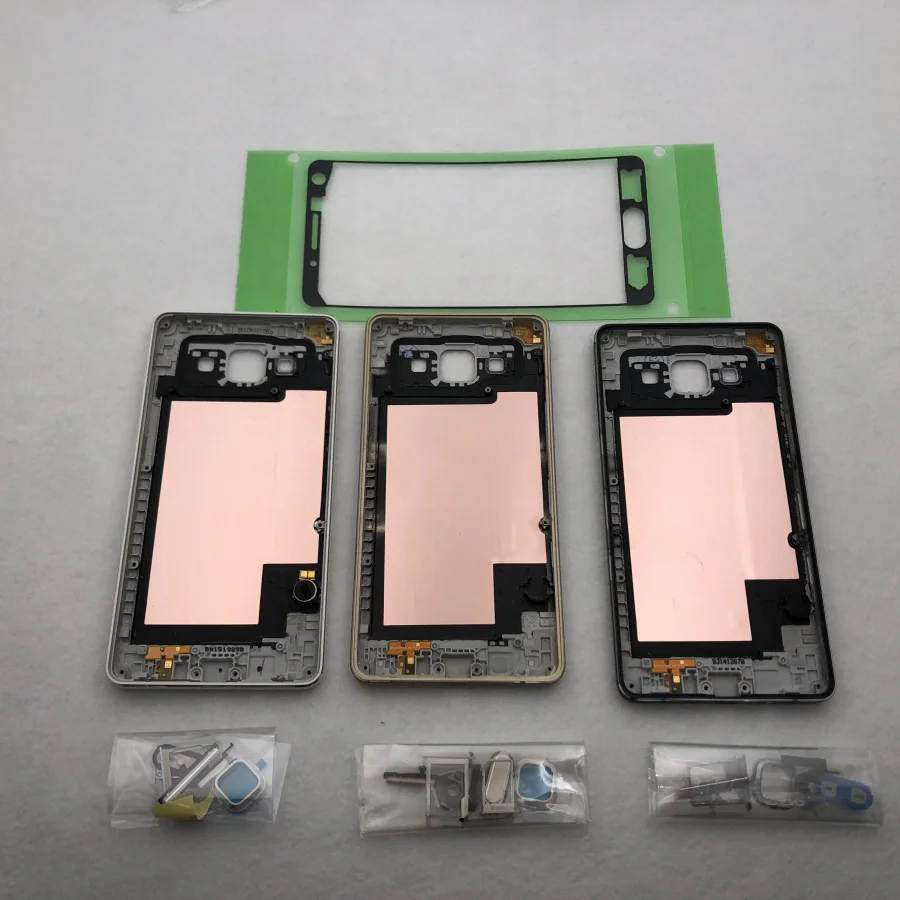 Полный корпус задняя крышка аккумулятора средней рамы для Samsung Galaxy A5 2015 A500 A500F с