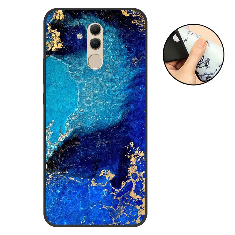 LJL Силиконовый защитный чехол для телефона mate 20 Lite, чехол для huawei mate 20 Lite, черный матовый мягкий чехол для телефона mate 10 Lite - Цвет: LJL