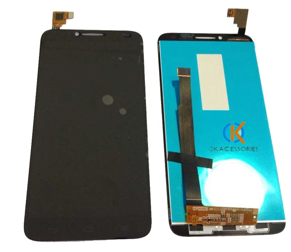 ЖК дисплей для Alcatel One Touch Idol 2 OT6037 6037B 6037L 6037Y кодирующий преобразователь сенсорного