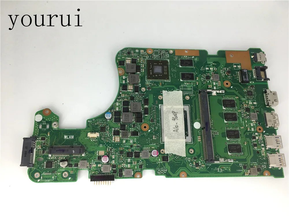 Материнская плата yourui для ноутбука ASUS X555QG модель REV 2 0 с оригинальным процессором