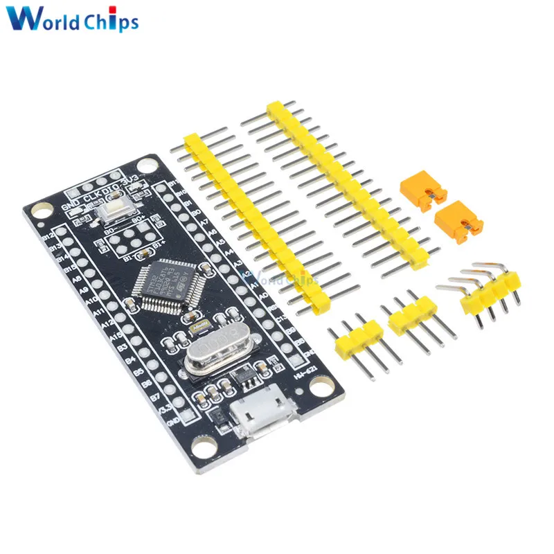 STM32F103C8T6 ARM STM32 Cortex-M3 минимальная система макетная плата модуль ST-Link V2 Mini STM8 симулятор скачать программист DIY