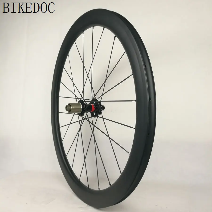 BIKEDOC 50 мм Углеродные дорожные дисковые колеса 700C 791 792 дисковый концентратор для