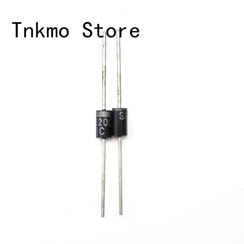 20 шт. SR5200 DO 27 SB5200 Schottky барьер Выпрямитель Диод 5A 200 в 201AD|Запасные части| |