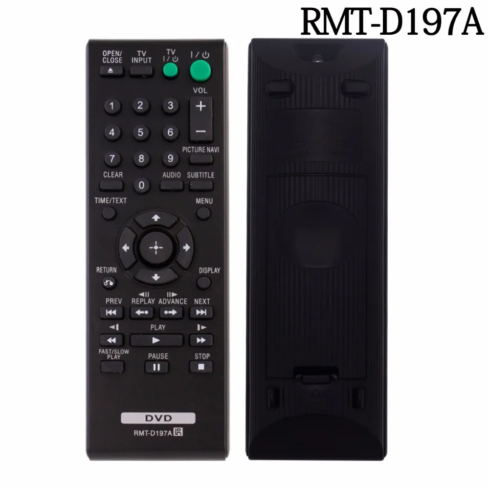 Новый пульт дистанционного RMT D197A для Sony DVD DVP SR210 SR210P SR510|Пульты ДУ| |