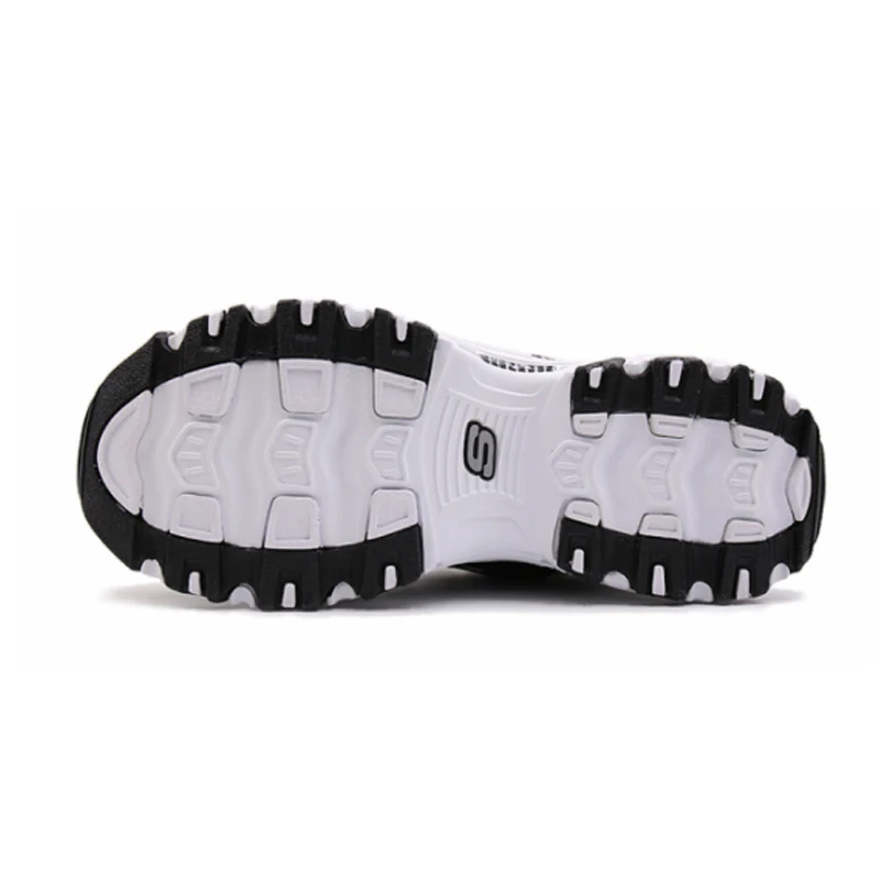 Skechers/женская повседневная обувь; сезон осень-зима; D'lites; модные кроссовки на танкетке; chaussures femme; 66666078-BKGY