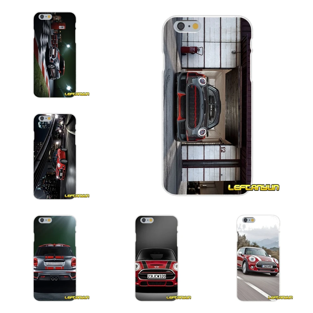 Accessories Phone Cases Covers For iPhone X 4 4S 5 5S 5C SE 6 6S 7 8 Plus car mini cooper jcw | Мобильные телефоны и