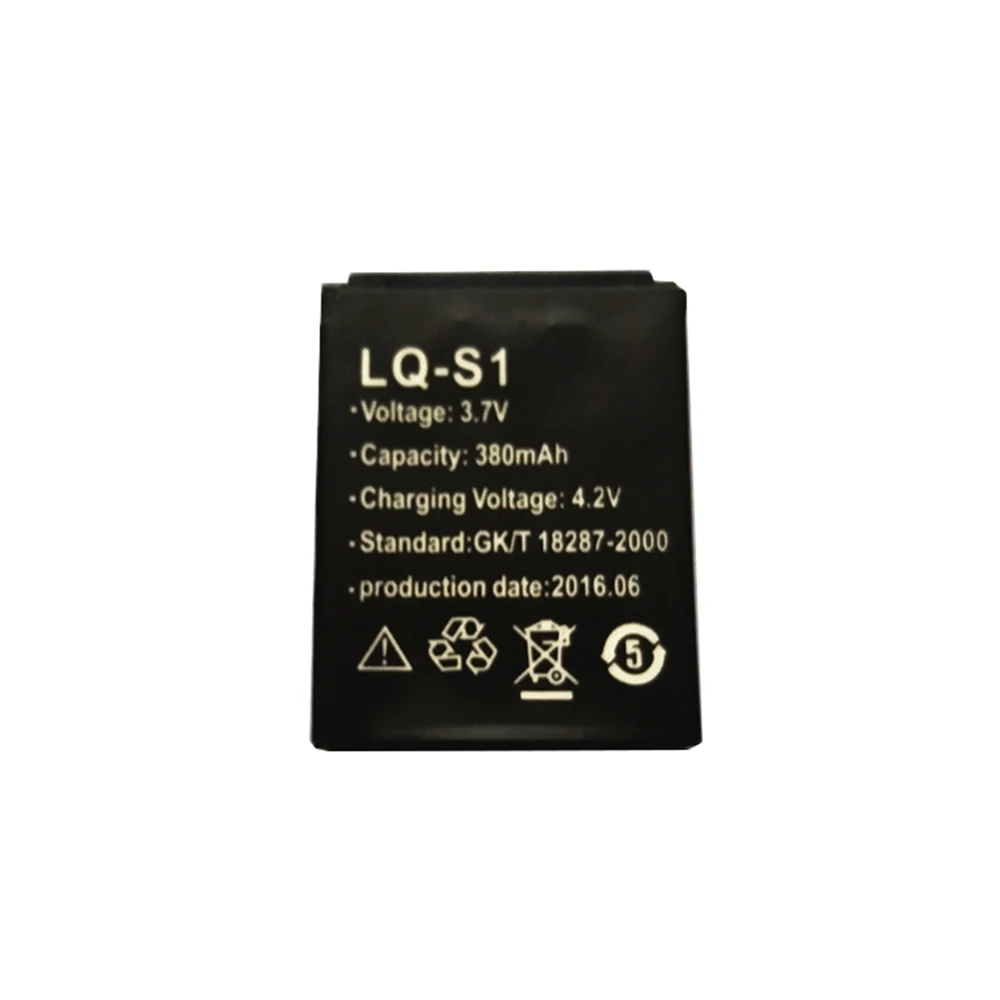 5pcs/lot 3.7V 380mAh Rechargeable Battery For Smart Watch dz09 SmartWatch Replacement | Электроника