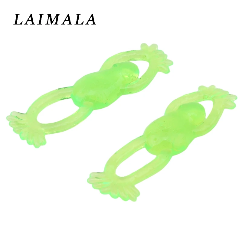 10 шт. детская вентиляционная игрушка удлиненная лягушка животные Рогатка вязкая